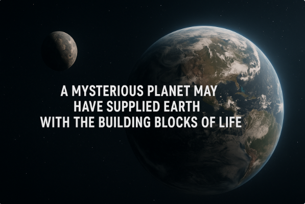 一颗神秘的行星或许为地球带来了生命的构建基石